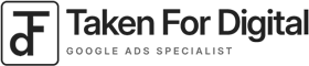 Taken For Digital Logo